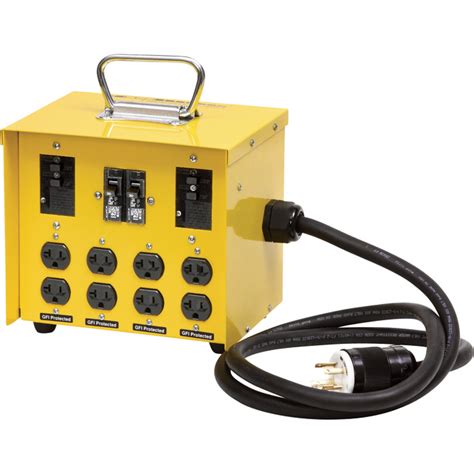 diy generator distribution box|portable generator outlet boxes.